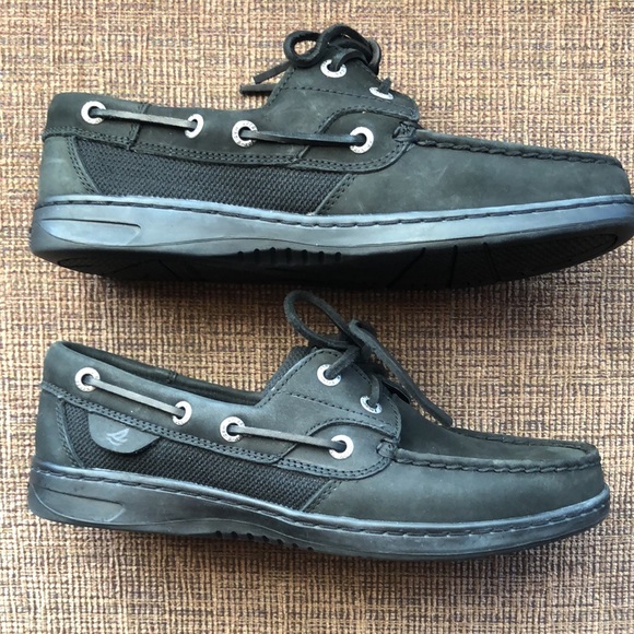 Sperry Top-Siders. Black. Size 7. New. - Picture 3 of 8